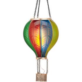 Tls24gs029 Teresas Collections Hot Air Balloon Solar Lantern For Garden Decor Flickering Flame Hanging Sola