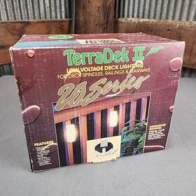 Td-20-5 Terradek 026136002053 Ii Low Voltage Deck Outdoor Lights Model Open Box As Is