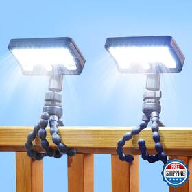 B0dzhrgxf3 Thumok Motion Sensor Outdoor Lights With Flexible Octopus Tripod - 600lm Solar S