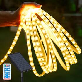 Mdc060 Thumok 32.8ft 600led Solar Lights Outdoor String Upgarde Sola