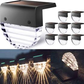 Ti-026 Tijnn Solar Deck Lights Outdoor Lighting Backyard Decor Step Lig