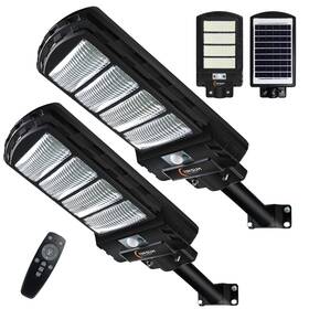 Byxy-528b Tin Sum Solar Energy 2 Pack Street Light Outdoor 200w 6000lm Motion Flood Lights Ip66