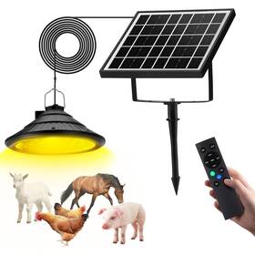 Ccl01 Tiyiawi Solar Chicken Coop Light With Timer Three-color Dimmable Led Ip66 Waterpro
