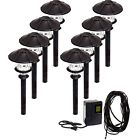 Tn1189027 Paradise Path Lights Low Voltage Cast Aluminum Set 627442193413