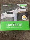 Toe044 B1 White New Touch Of Eco Halolite Round Solar Power Outdoor