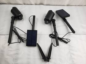 Tommy Bahama 012109108044 2 Pk Smart Focus 100/60 Lumen Adjustable Led Solar Spot Light