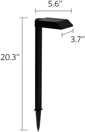 Tommy Bahama 012109108433 Solar Led Pathway Lights 30 Lumen One In Pack