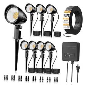 Dsta12 Tongyueguangdiankejijiangmen Co. Ltd Low Voltage Landscape Lighting Kit 12w Lights With 8 Pack