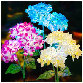 B09tt9g3pc Tonulax Solar Garden Lights 3-pack - Upgraded Colorful Outdoor Flower