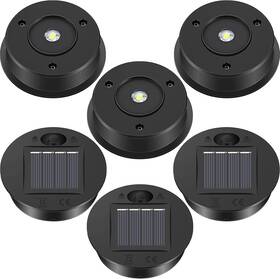 Toodoo 445002416429 6 Solar Lantern Replacement Tops Led Panels For Outdoor Hanging Lights