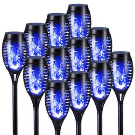 B0c5t23vvm Toodour Solar Torch Flame Lights 12 Pack Outdoor With Flickering F