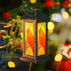 Topadorn 313087564571 Hanging Solar Lantern Waterproof Portable Lamp Outdoor Garden Decorativ
