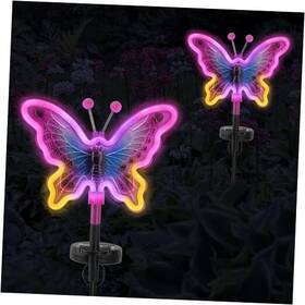 Rf241004p Topruifeng Butterfly Solar Lights Outdoor Light Garden 2pcs -