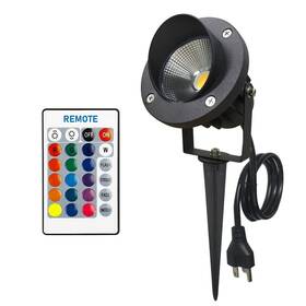 Toveenen 603983809648 Led Color Landscape Outdoor Spotlight - 120v 25w Remote Waterproof Spot Light