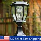 Tow5138818 Unbranded Outdoor Exterior Solar Powered Led Pillar Light Post Lamp