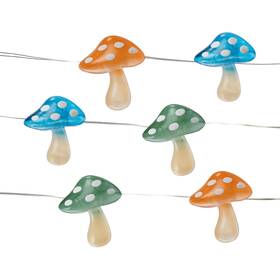 Trademark Global Llc 3208900 Solar 30 Count Mushroom Light