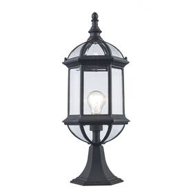 4182-bk Trans Globe Lighting Bel Air Wentworth 20.75 Inch 1-light Black Outdoor Lamp Post Light - A5