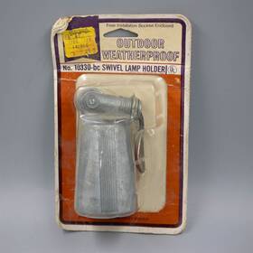 10330-bc Trine Outdoor Weatherproof Metal Swivel Lamp Holder Vintage
