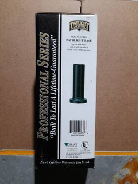 Abcg-1 Twilight 711005000376 Low Voltage Green Aluminum Pathlight