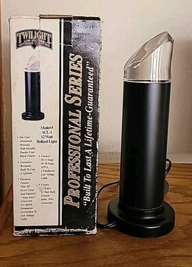 Acl-1 Twilight Landscape Light Acl 1 12 W Aluminum Glass Wedge Bollard Low Voltage