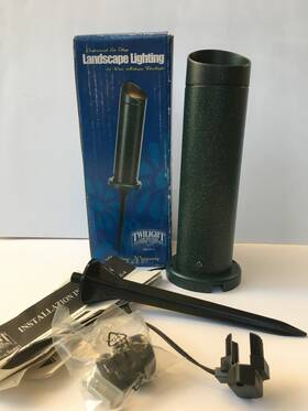 Aslg-4 Twilight Genuine Low Voltage Landscape Lighting With Bulb And Auto Sensor