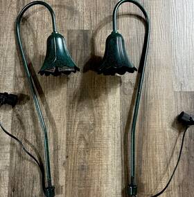Pcg-6els Twilight 2 Pro Low-voltage Cast Aluminum Verdigris Tulip Path Lights