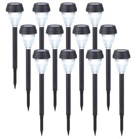 Twinsluxes 742773905235 12 Pack Solar Pathway Lights Outdoor Waterproof Garden Led Landscape L