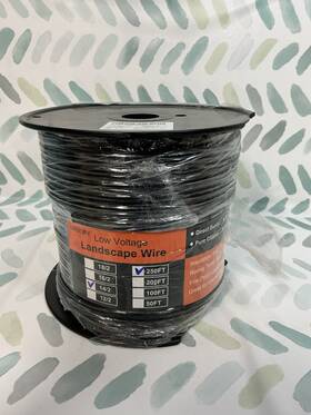 X003s43509 Uboory 14/2 Low Voltage Landscape Wire 250 Ft Roll 14 Gauge 2 Conductor Direct Buri