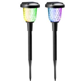 Td01 Umickoo Solar Outdoor Lights 2 Pack Dream Dynamic Pathway Waterproof Col