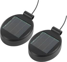 16269216136379 Umxosm Solar Replacement Top 2pcs Lantern Light Parts For Black