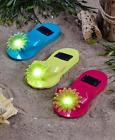 Unbranded Solar Lighted Flip Flops Outdoor Garden Wall Or Pathway
