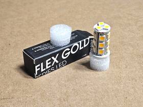 Led-2w-t330k-12 Unique Lighting Systems Flex Gold T3 Bi-pin 2w 3000k 200 Lumen Led Bulb
