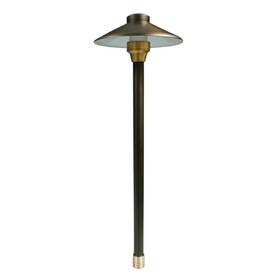 C8-nl Unique Lighting Systems Odyssey Series Centaurus 8 Brass Path Light 20 Inch Riser No Bulb