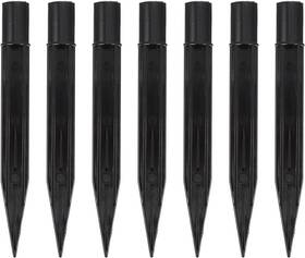 Uonlytech 744110776829 10pcs Solar Light Stakes Replacement Durable Plastic Ground Spikes For