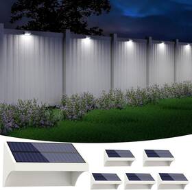 Lh-tb15  Us Outdoor Solar Lights For Fence Light With Warm White/cool White/rgb