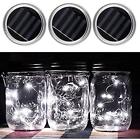 Uskhta6050 Outos Indoor String Lights Mason Jar Solar Lids 6934986231988
