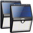 Uslt42pcs Amir Solar Lights Outdoor Led Motion Sensor Wall Wireless Garden