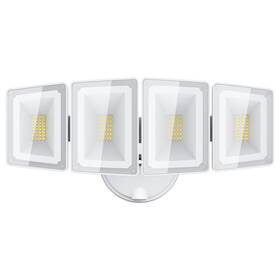 Ut88118w Ustellar 100w 10000lm Floods Light Outdoor Switch Controlled Led Flood 4 Heads