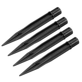 Uxcell 724708376655 4pcs Solar Lamp Spikes 150mm Ground Stakes For Garden Pathway Landscape