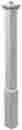 Va94429 New England Arbors White Lamp Post Outdoor Light Stand Vinyl Weather-resistant 3 Mounting Collar 3303173126827
