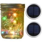 Vallilan-l2 Botta Mason Jar Lights Wide Mouth Outdoor Solar 729910108049