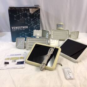 Yw-vrsl-us1 Vensstnor Solar Motion Sensor Flood Lights Outdoor - 4000lm 4 Lighting Modes