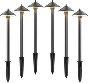 5121-91601-06a Venus Manufacturing Low Voltage Pathway Lights 6 Pack 10w 25 Lumen 2700k