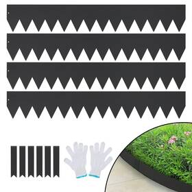 Vevor 197988813545 Steel Landscape Edging 4-pack Garden Borders 40 Inch L X 6 H S