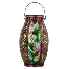 Vg1005 Vewogarden Hummingbird Solar Lanterns Outdoor Waterproof Hanging Lantern Decorativ