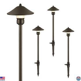 Hgsl06a Visit The Edishine Store Low Voltage Led Pathway Lights 3w 150lm 3000k Waterproof Aluminum 12v Outdoor