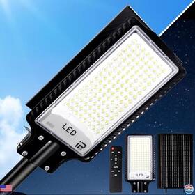 Jjl-caxfstl02 Visit The Eleganted Store 20000lm Led Solar Flood Lights Dusk To Dawn Waterproof Remote Control