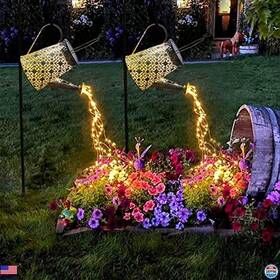 B09y941lmt Visit The Vookry Store Solar Watering Can Lights - 2 Pack Waterproof Outdoor Decor For Gardens