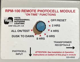 Rpm-100 Vista Outdoor Lighting - The Control Module