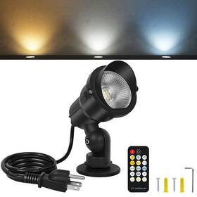 Cct-01 Vococidol Spot Lights Outdoor 6w 3 Color Temperature Adjustable Via Remote Landscape Li